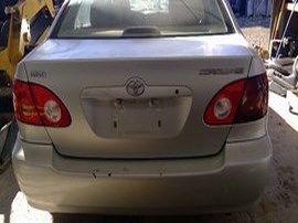2004 TOYOTA COROLLA, SILVER, CE, 1.8L, AT.  Z24904